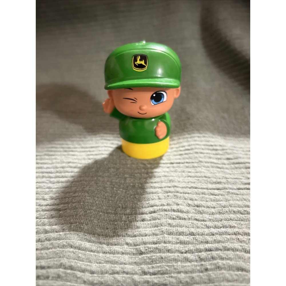 Mega Blok John Deere Figure Little People Boy Farmer